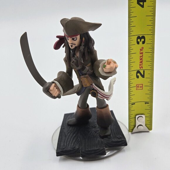 Pirates Of The Caribbean Disney Infinity Figure 2.0 Captain Jack Sparrow Loose - Picture 8 of 9